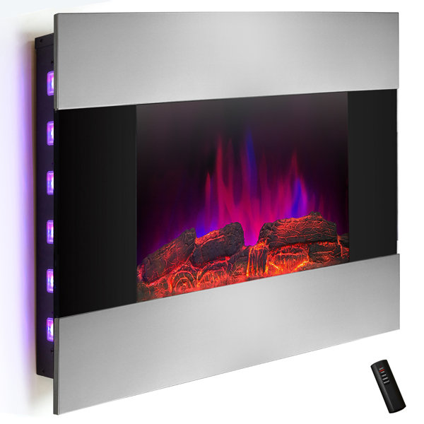 Wall Mounted Electric Fireplace by AKDY