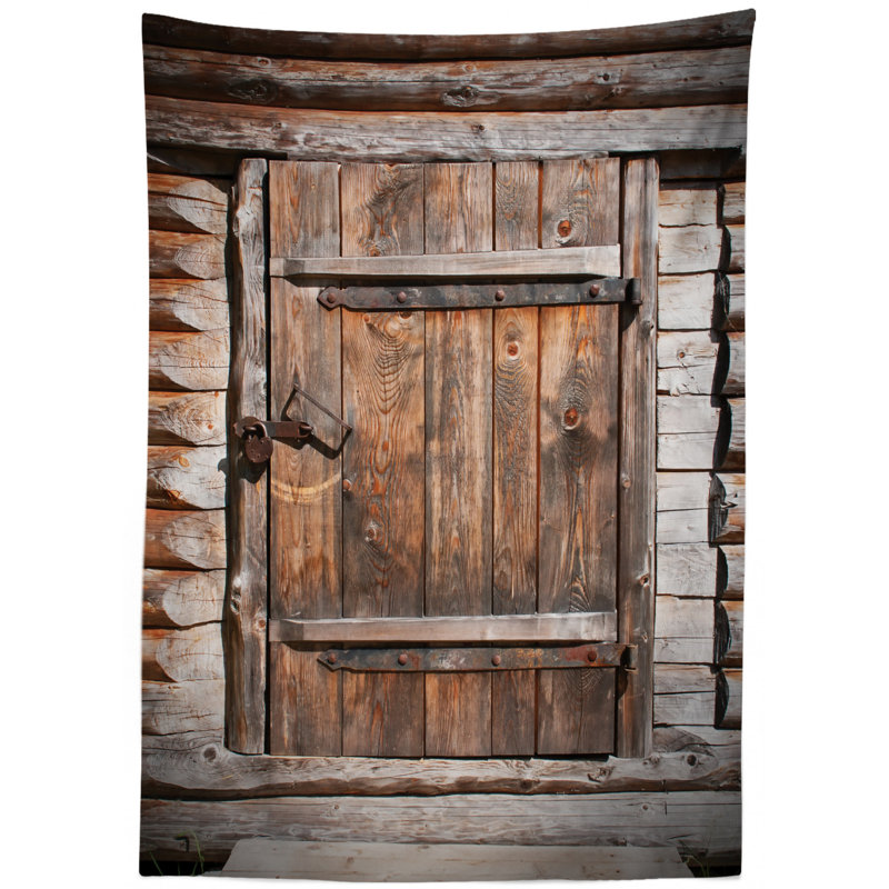 East Urban Home Vintage Rustic Wooden Door Of Old Barn In Vintage Rustic Wooden Door Of Old Barn