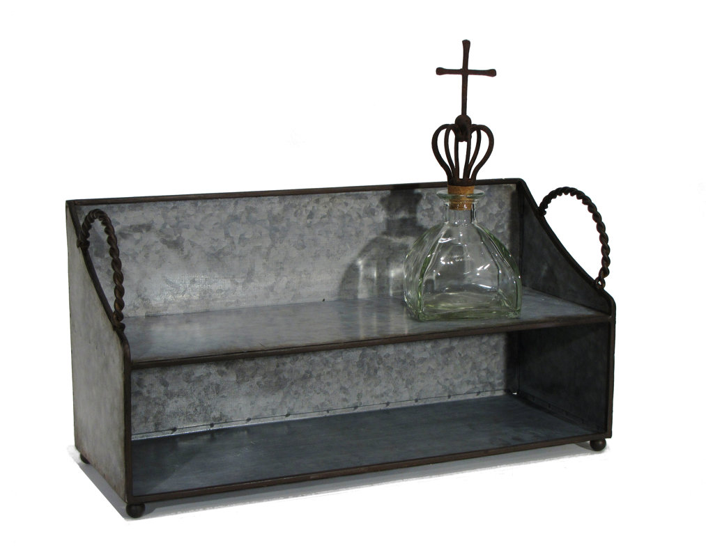 Wilco Home Country Farmhouse 2Tier Wall Shelf & Reviews Wayfair