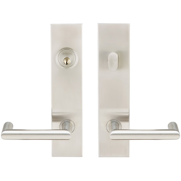 Stuttgart Double Cylinder One Piece Leverset by INOX®