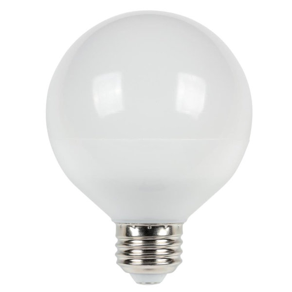 Cool Bright Medium Base G25 LED Light Bulb by Westinghouse Lighting