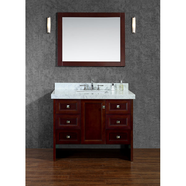 Beckonridge 42 Single Bathroom Vanity Set with Mirror by Ariel Bath