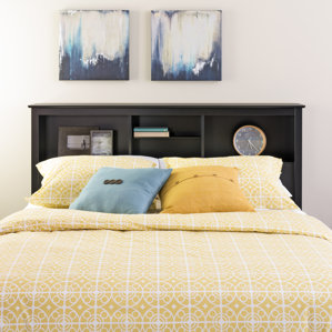 Wanda Bookcase Headboard by Latitude Run