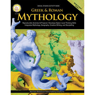 Greek and Roman Mythology Book Frank Schaffer PublicationsCarson Dellosa Publications