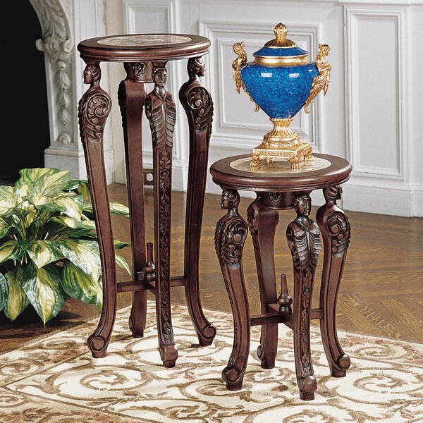 Four Caryatids 2 Piece Nesting Tables (Set Of 2) By Design Toscano