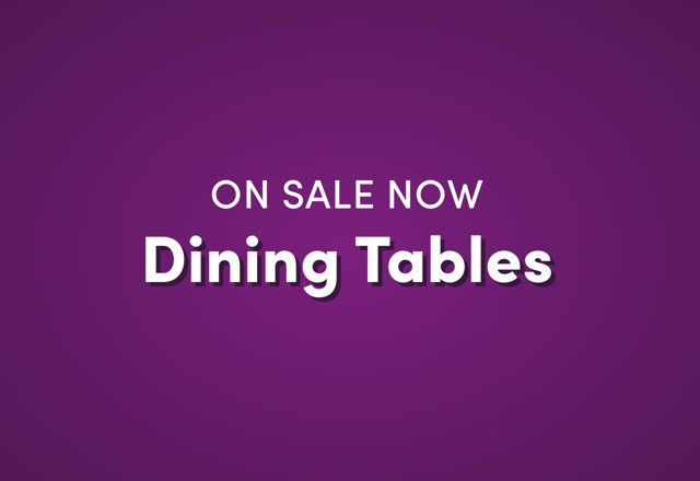 On Sale Now: Dining Tables