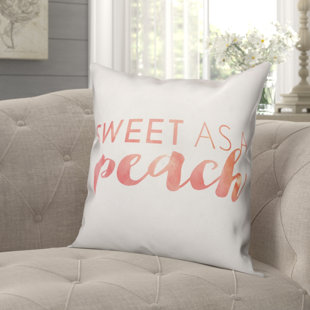 Peach Pillows Wayfair
