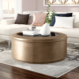 African Drum Coffee Table Wayfair Rodger Drum Coffee Table