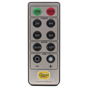Flameless Candle Remote Control with 10 Keys