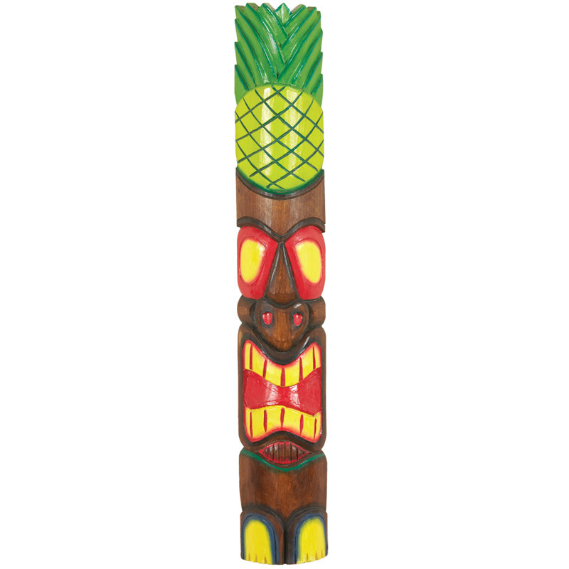 World Menagerie Maldonado Pineapple Tiki Mask Wall Décor ...