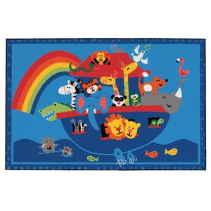 Noah's Animals Kids Rug