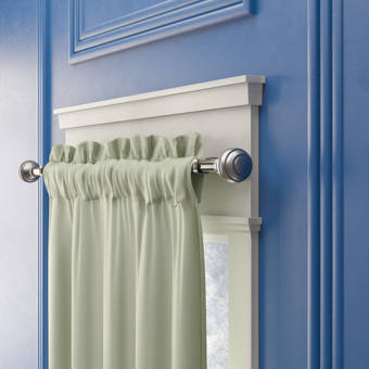 Canora Grey Allain Adjustable Curtain Double Rod Reviews Wayfair