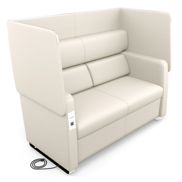 Morph Series Soft Seating Loveseat By OFM