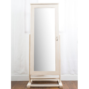 Cheval Free Standing Jewelry Armoire with Mirror by Hives and Honey