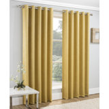 Yellow Gold Curtains You Ll Love Wayfair Co Uk