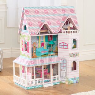 fully assembled dollhouse