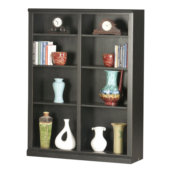 Didier Double Wide Standard Bookcase by World Menagerie