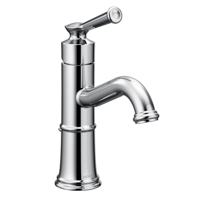 Moen Belfield Single Hole Bathroom Faucet With Drain Embly Belfield Single Hole Bathroom Faucet