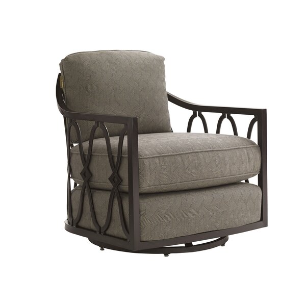 Royal Kahala Swivel Patio Chair with Cushions by Tommy Bahama Outdoor
