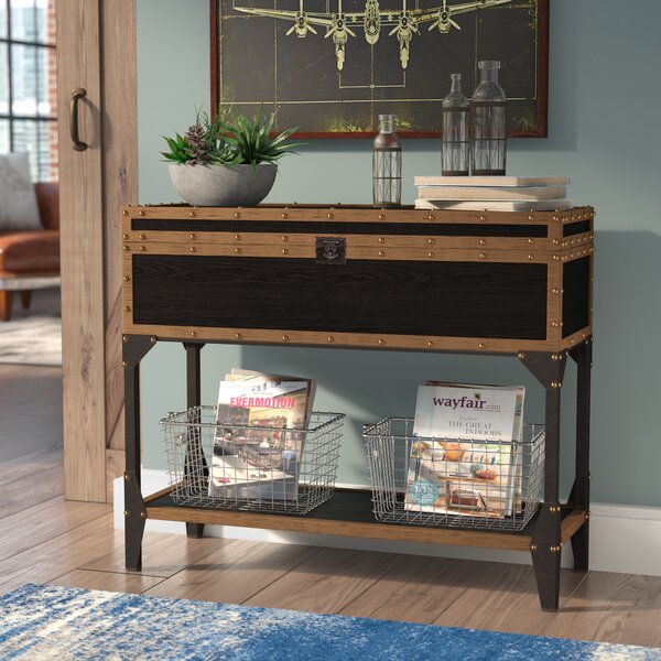Mccrory Travel Trunk Console Table By Trent Austin Design