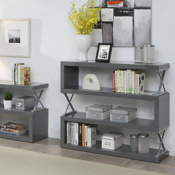 Parson 4 Shelf Standard Bookcase by Brayden Studio