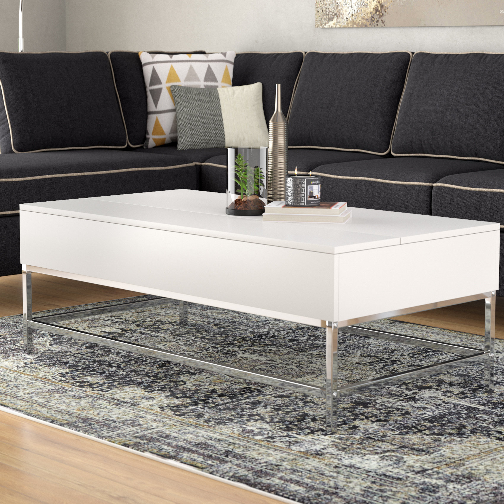 Orren Ellis Gutowski Lift Top Coffee Table Reviews Wayfair