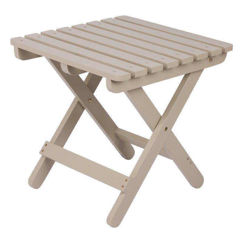 Makenzie Folding Wood Side Table & Reviews | Joss & Main