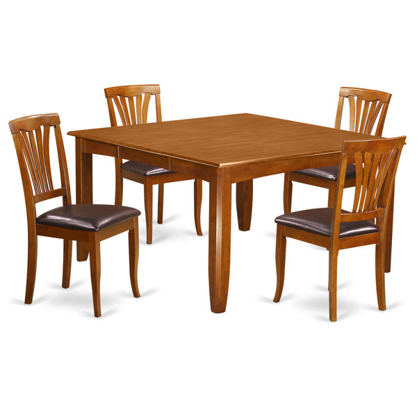 Parfait 5 Piece Extendable Dining Set By Wooden Importers Great Reviews