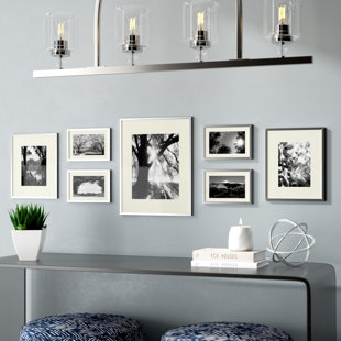 Picture Frames You Ll Love Wayfair 7 Piece Alisson Gallery Wall Aluminum Picture Frame Set