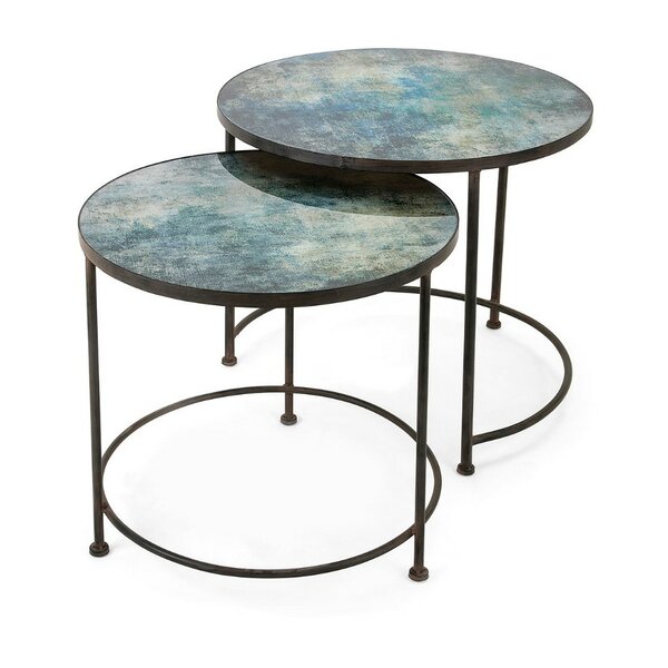 Review Brunella 2 Piece Nesting Tables