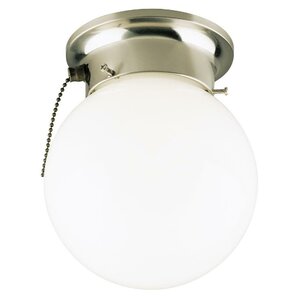 1-Light Flush Mount