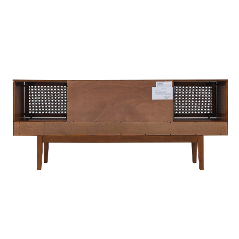 George Oliver Dwight Cabinet Enclosed Storage Tv Stand For Tvs Up