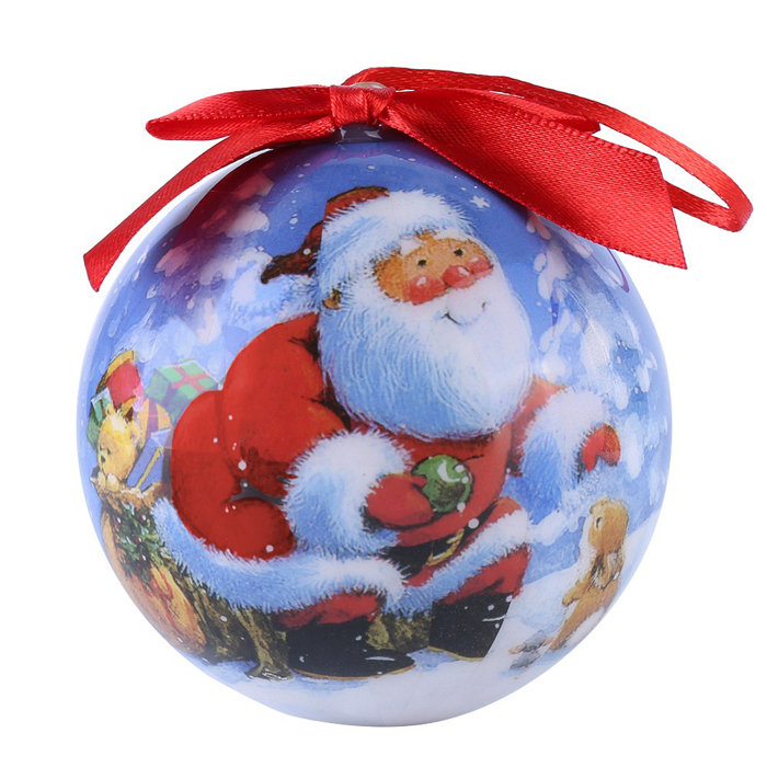 The Holiday Aisle Half Dozen Shatterproof Santa Clause Christmas Ball Ornament Wayfair