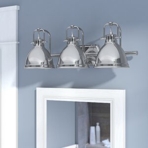 Bodalla 3-Light Metal Vanity Light