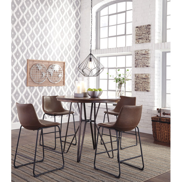 Tarantino 3 Piece Pub Table Set By Mistana Great price