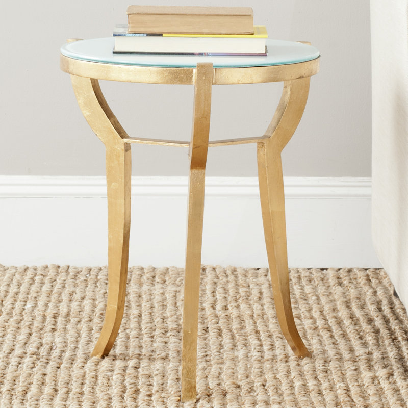 Beistelltisch POMONA in gold 