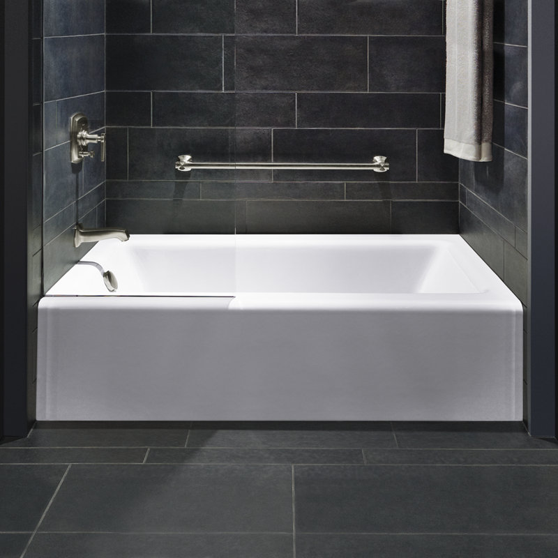 kohler entity alcove bathtub