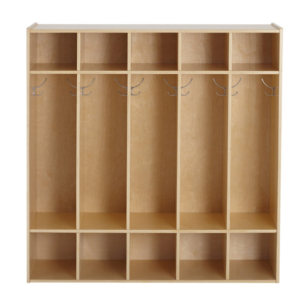 Birch Streamline 5 Section Coat Locker by ECR4kids