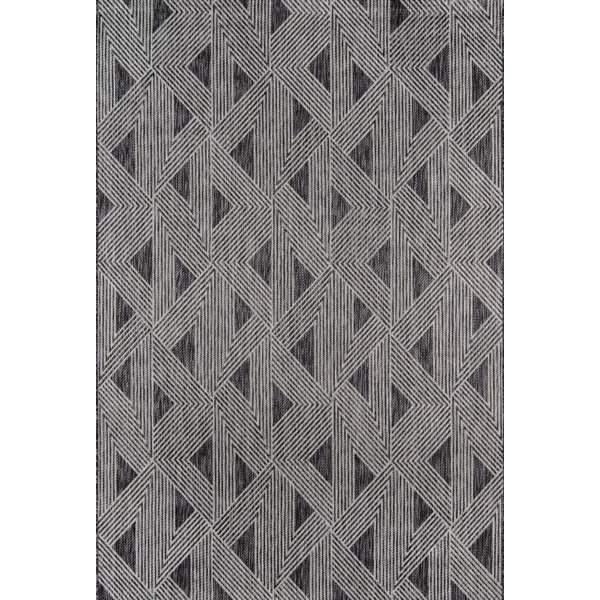 Sardinia Power Loom Charcoal Indoor/Outdoor Area Rug by Novogratz By Momeni