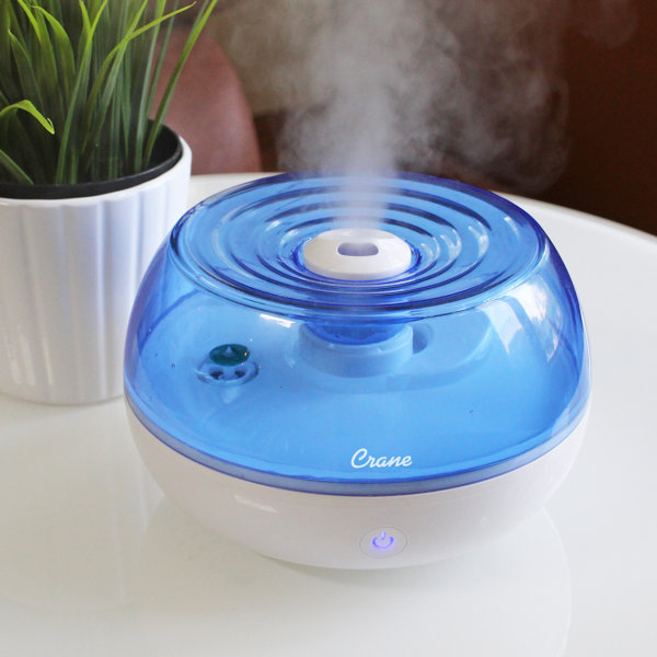 0.2 Gal. Cool Mist Ultrasonic Tabletop Humidifier by Crane USA