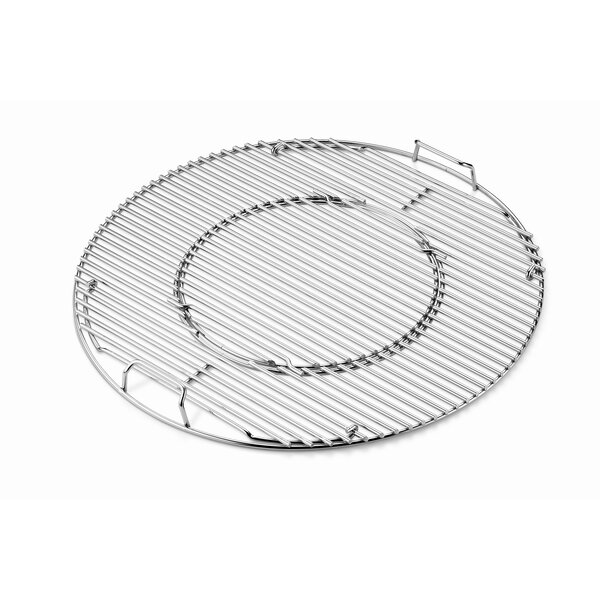 Gourmet BBQ System Hinged Plated Cooking Grate Set by Weber