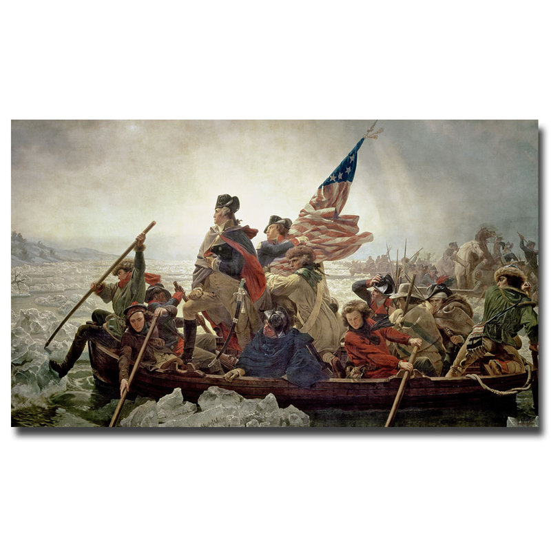 Charlton Home Washington Crossing Delaware River In 1776