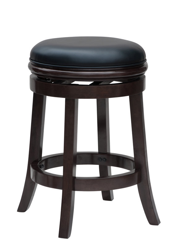 Three Posts Bristol 24" Swivel Bar Stool & Reviews Wayfair