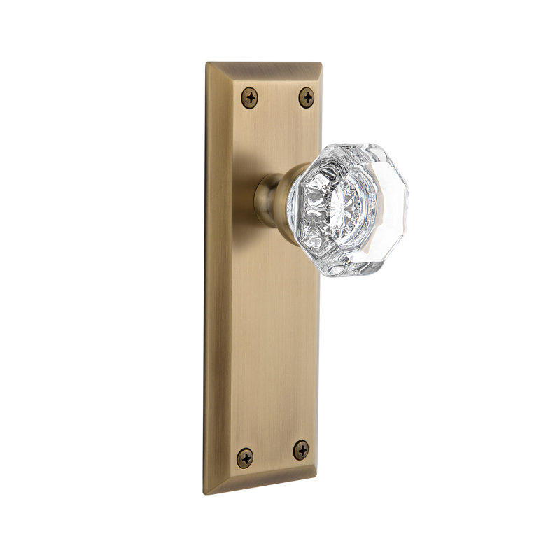 Grandeur Chambord Double Dummy Door Knob with Fifth Avenue Rosette ... Grandeur Chambord Double Dummy Door Knob with Fifth Avenue Rosette ...