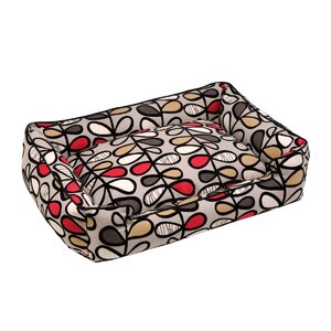 Vines Lounge Bolster Pet Bed