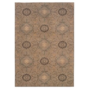 Sharyl Gray/Brown Area Rug