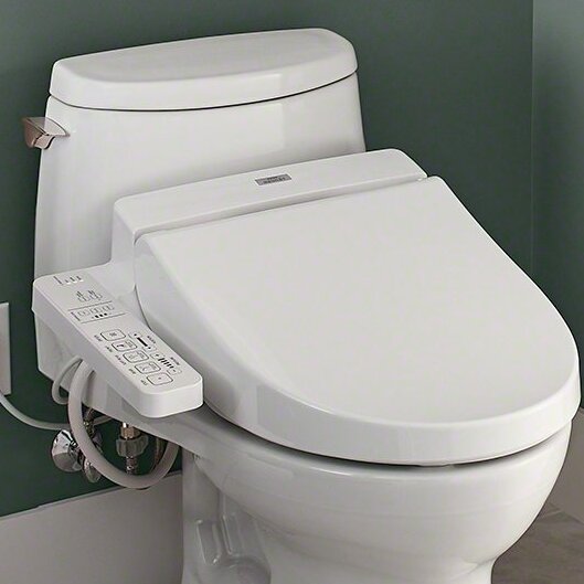 Toto Washlet C100 Toilet Seat Bidet & Reviews | Wayfair