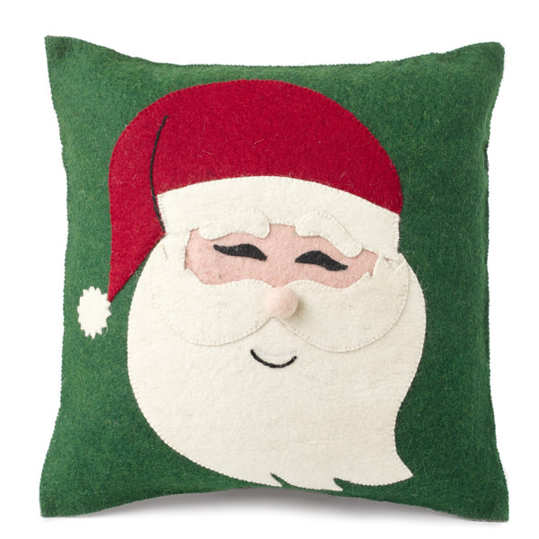 Arcadia Home Santa Face Pillow Cover Wayfair