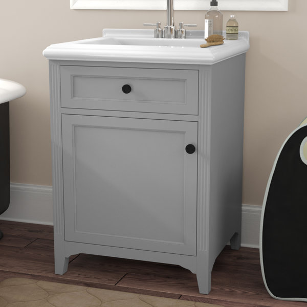 Gerson 25 Single Bathroom Vanity Set by Three Posts