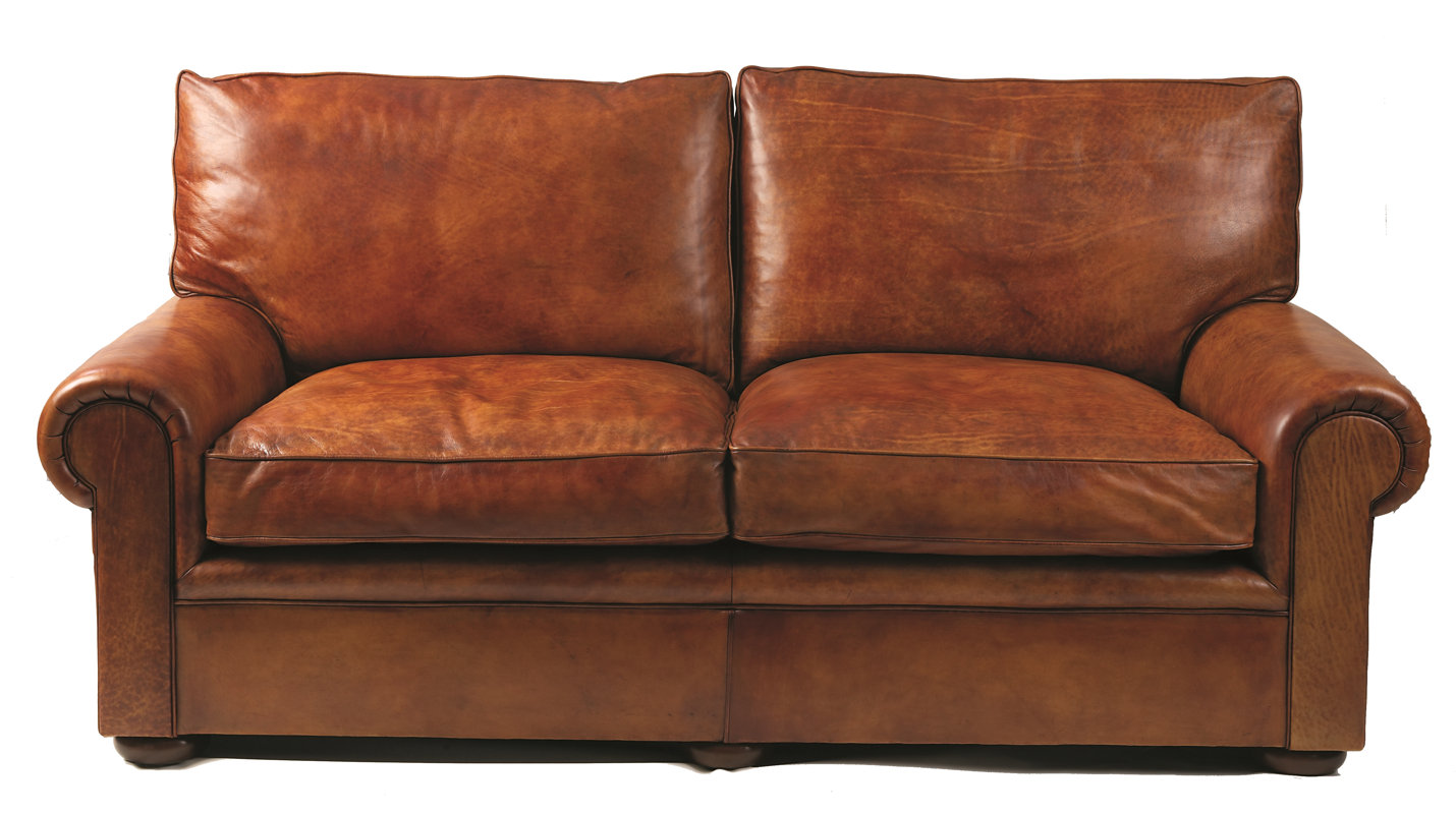 Curzon Gallery Collection 2 Seater Leather Sofa Reviews Wayfair 2 Seater Leather Sofa
